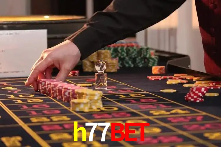 Interface do App h77bet